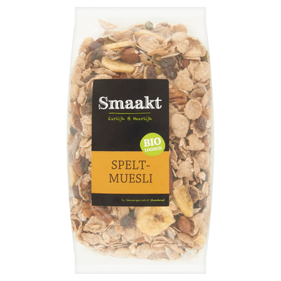 Smaakt Biologisch Speltmuesli 500 g