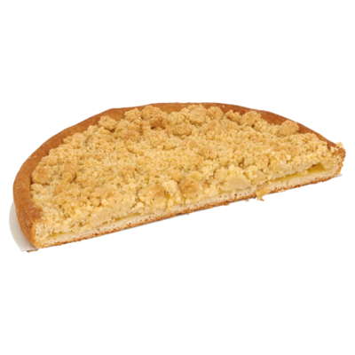 Huismerk Gebak en Banket Room Kruimelvlaai Half