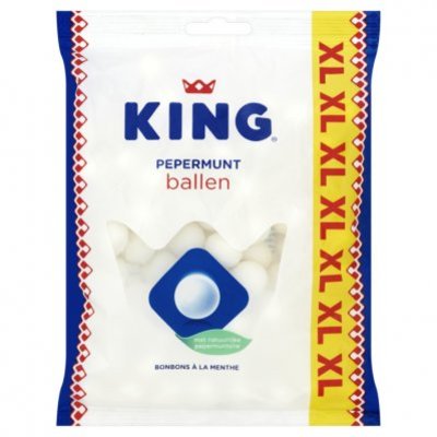 King Pepermunt ballen xl zak