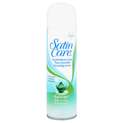 Gillette Venus Satin Care Scheergel voor de Gevoelige Huid