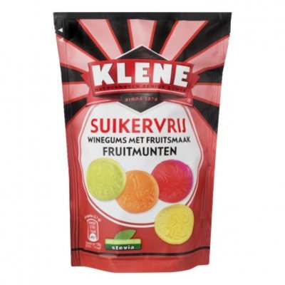 Klene Fruitmunten suikervrij