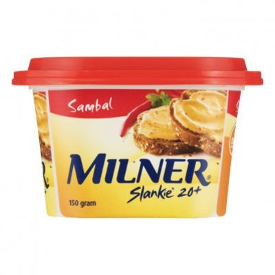 Milner Slankie smeerkaas sambal 20+