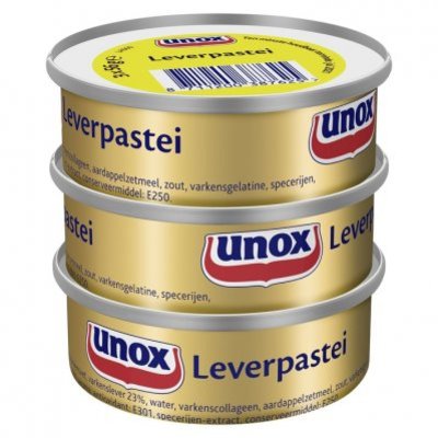 Unox Blik leverpastei