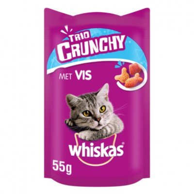 Whiskas Trio crunchy vis selectie