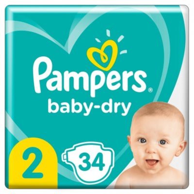 Pampers Baby dry carrypak maat 2