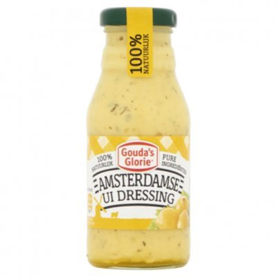 Gouda's Glorie Amsterdamse ui dressing