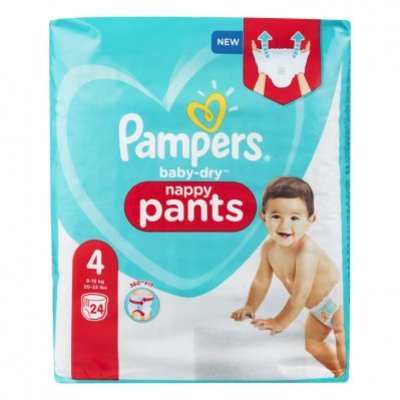 Pampers Baby dry pants keysize maat 4