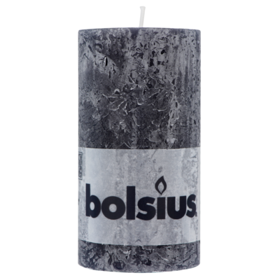 Bolsius Stompkaars 130/68 rustiek antraciet