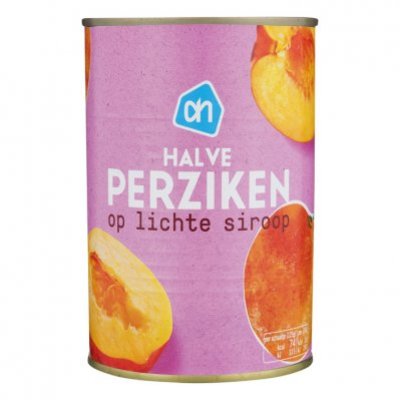 Huismerk Perziken half op siroop