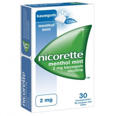 Nicorette Kauwgom mint 2 mg