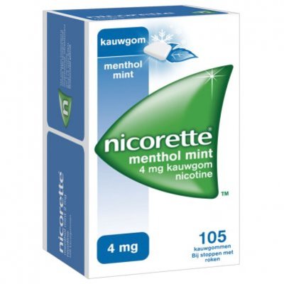 Nicorette Kauwgom mint 4 mg