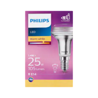 Philips LED Lamp Warm White 1.4W E