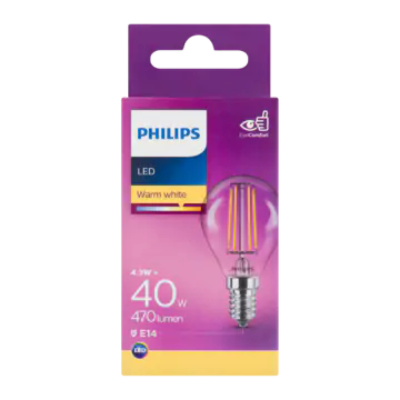 Philips LED Warm White 4.3W E
