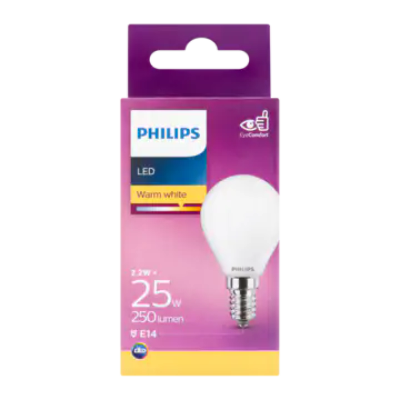 Philips LED Warm White 2.2W E