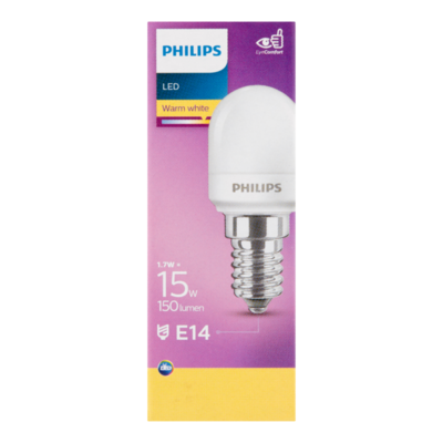 Philips LED Lamp Warm White 1.7W E