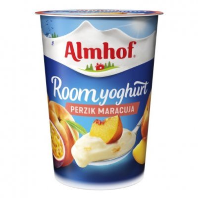 Almhof Roomyoghurt maracuja-perzik