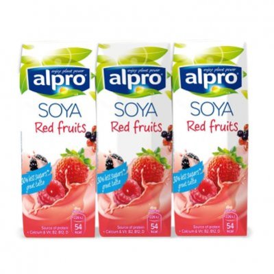 Alpro Sojadrink rode vruchten