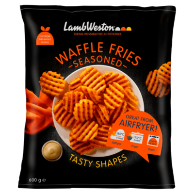 Lamb Weston Waffle fries seasoned