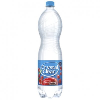 Crystal Clear Sparkling cranberry
