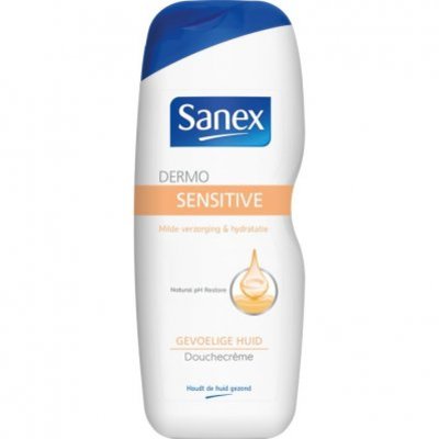 Sanex Dermo sensitive douche- en badcrème