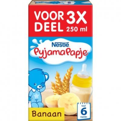 Nestlé Pyjamapapje banaan 6+ mnd baby pap