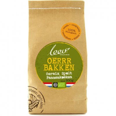 Leev Biologische oermix spelt pannenkoeken