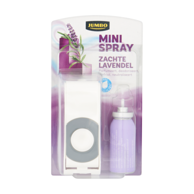 Huismerk Minispray Zachte Lavendel met Houder en Vulling