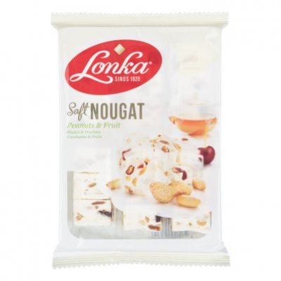 Lonka Soft nougat pinda's & vruchten