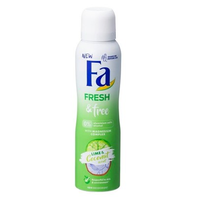Fa Fresh&Free deospray coconut