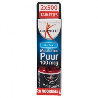 Lucovitaal Melatonine puur 100 mcg