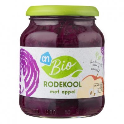 Huismerk Biologisch Rode kool met appel