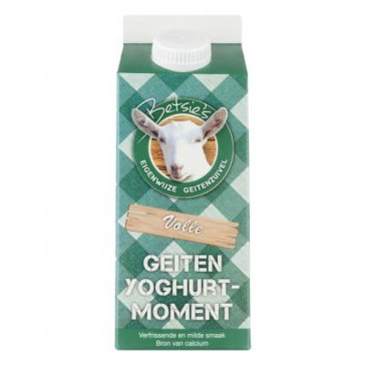 Betsie's Geitenyoghurt moment