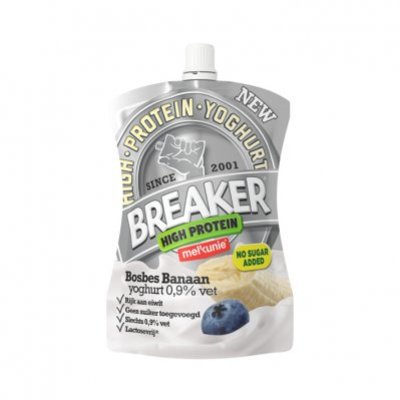Melkunie Breaker high protein bosbes banaan