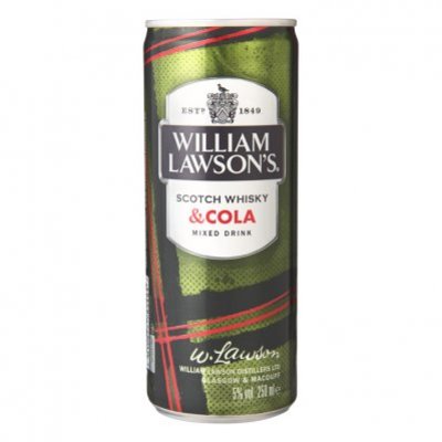 William Lawson's Whisky met cola