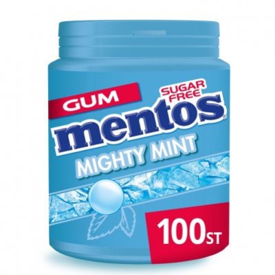 Mentos Gum Bottle mighty mint