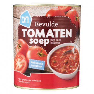 Huismerk Rijkgevulde tomatensoep