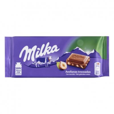 Milka Reep gebroken noot