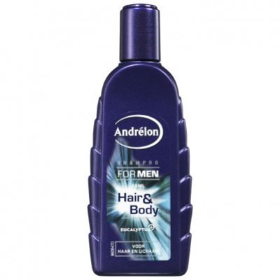 Andrélon Shampoo hair & body men mini