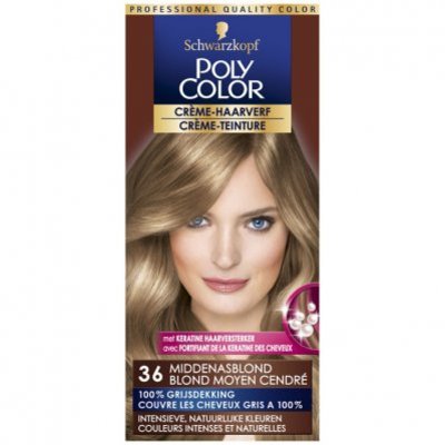 Schwarzkopf Poly color crème haarverf middenasblond