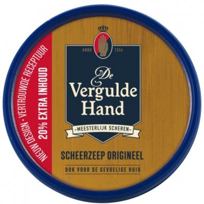 De Vergulde Hand Scheerzeeptablet