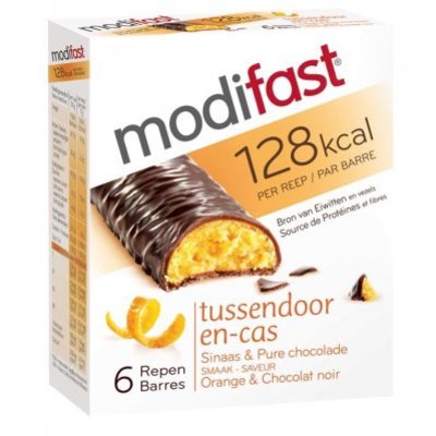 Modifast Snackreep sinaasappel/ chocola