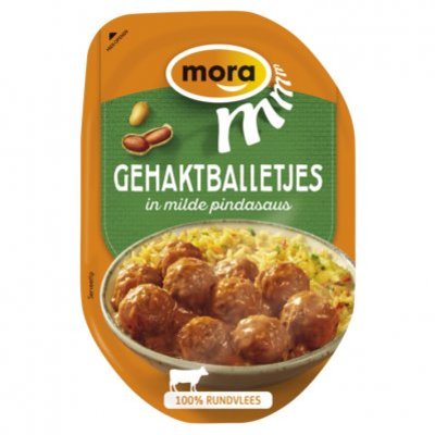Mora Gehaktballetjes in milde pindasaus