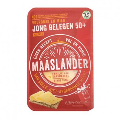 Maaslander Jong belegen 50+ plak