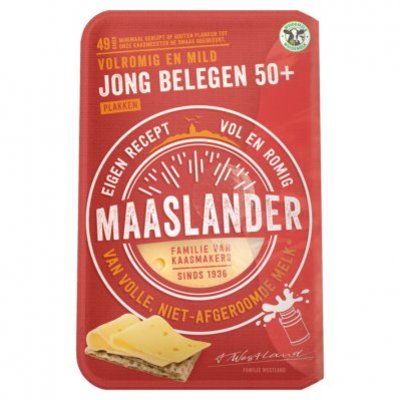 Maaslander Jong belegen 50+ plak
