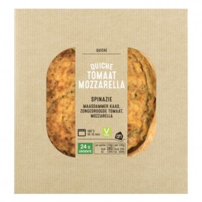 Huismerk Mini quiche tomaat mozzarella