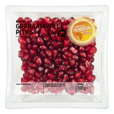 Huismerk Zongerijpte granaatappelpitjes