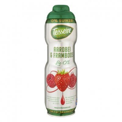 Teisseire Vruchtensiroop aardbei - framb 0% suiker