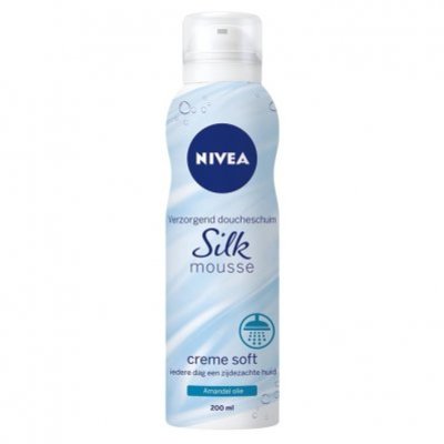 Nivea Silk mousse crème soft doucheschuim