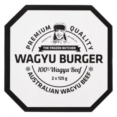 The Frozen Butcher Wagyu burger 100% wagyu beef