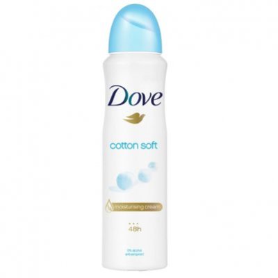 Dove Deodorant spray cotton soft